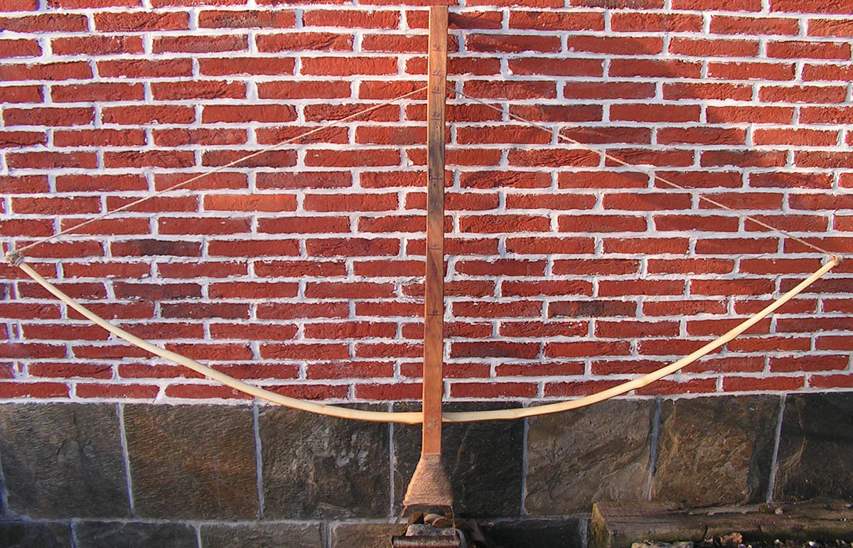 courbure presque terminée tillering longbow