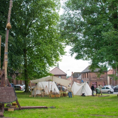 Audregnies 2016 campement